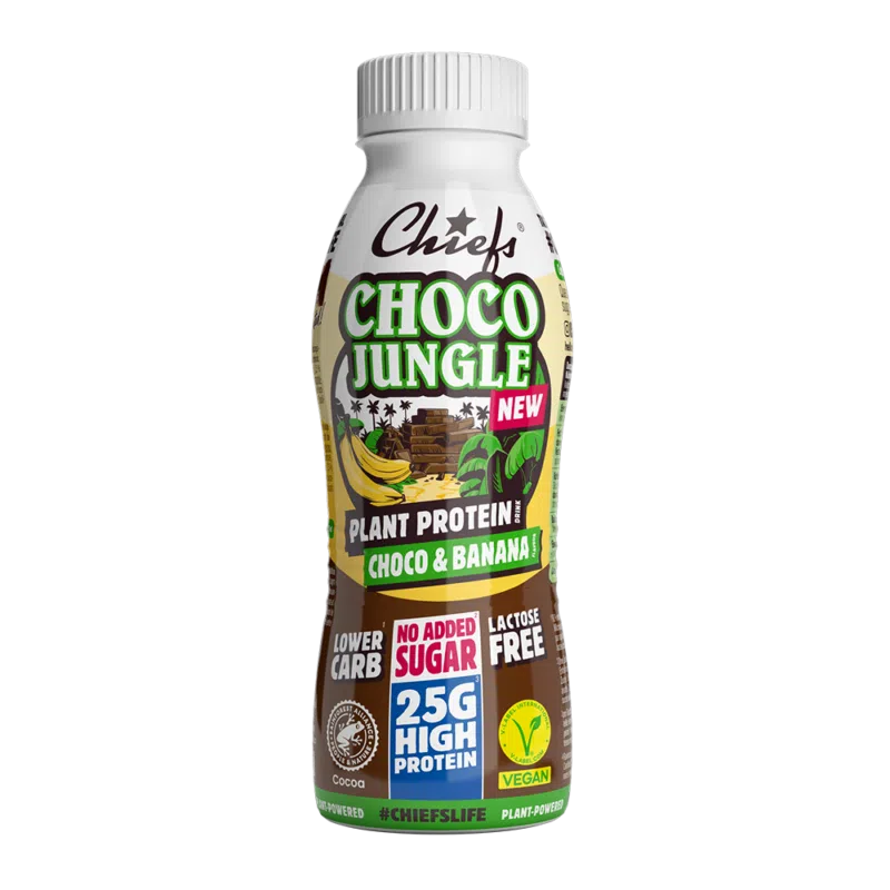 Chiefs Plant Protein Drink Choco Jungle Frontansicht